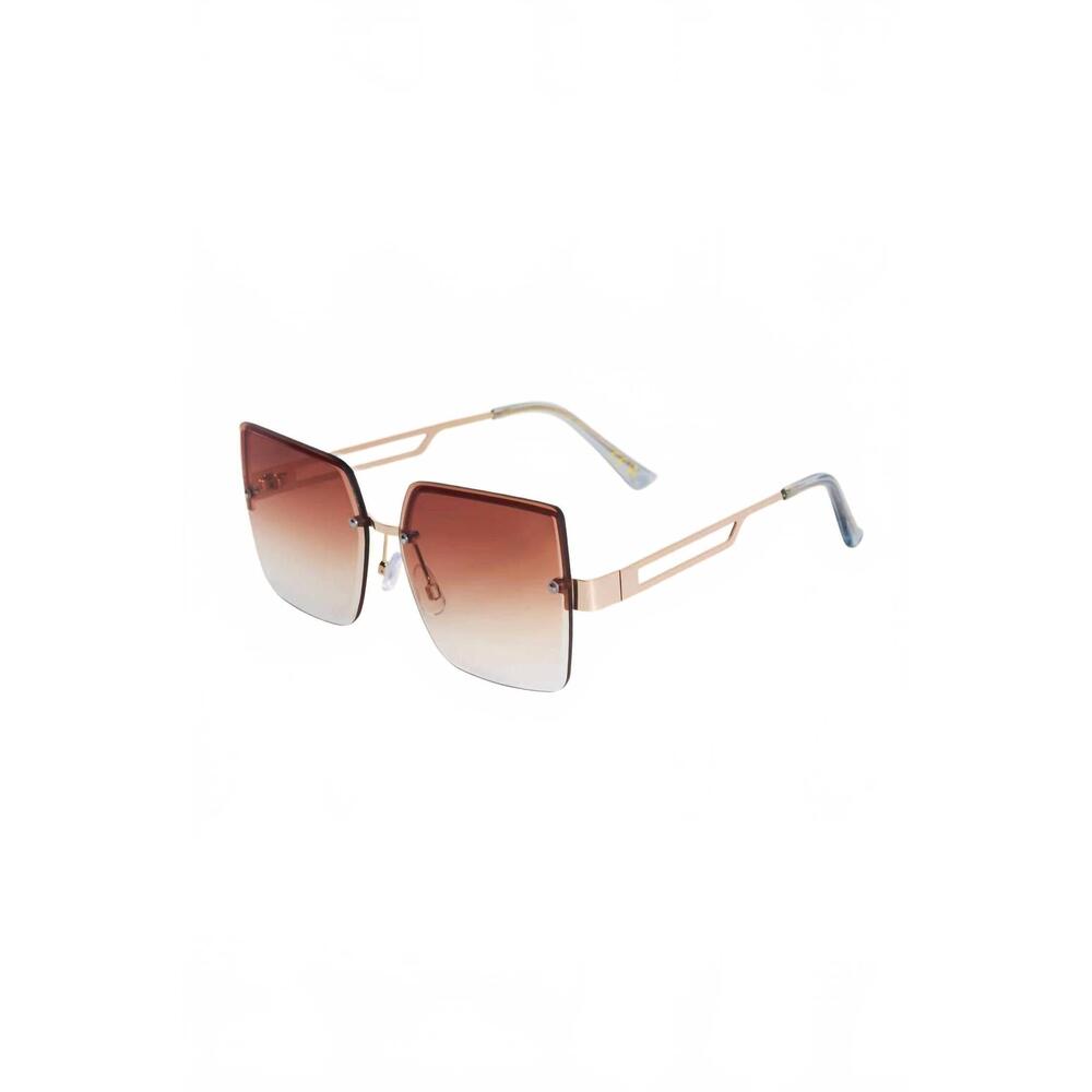 NEW POWDER DESIGN INC women's luxe dahlia sunglasses in gold